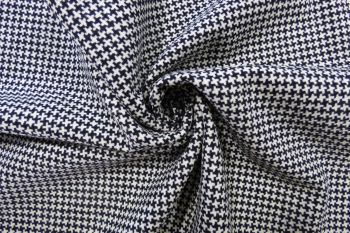 Lady McElroy Kildare - Wool Blend English Houndstooth Vintage Inspired Collection - Remnant - 2m