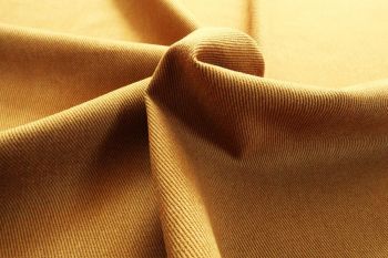 Ex Hobbs Deadstock Designer 100% Cotton Plain Drill - Caramel