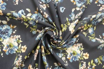 Lady McElroy Marine Wreath - Rayon Crinkle