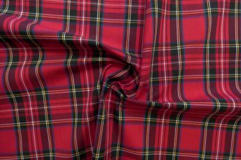 SW430 - Prince Charles Edward Stewart Tartan Shirting - Remnant - 1.4m